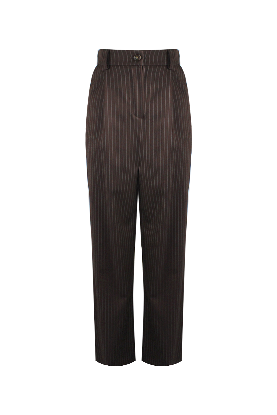 PINSTRIPED PALACE TROUSERS