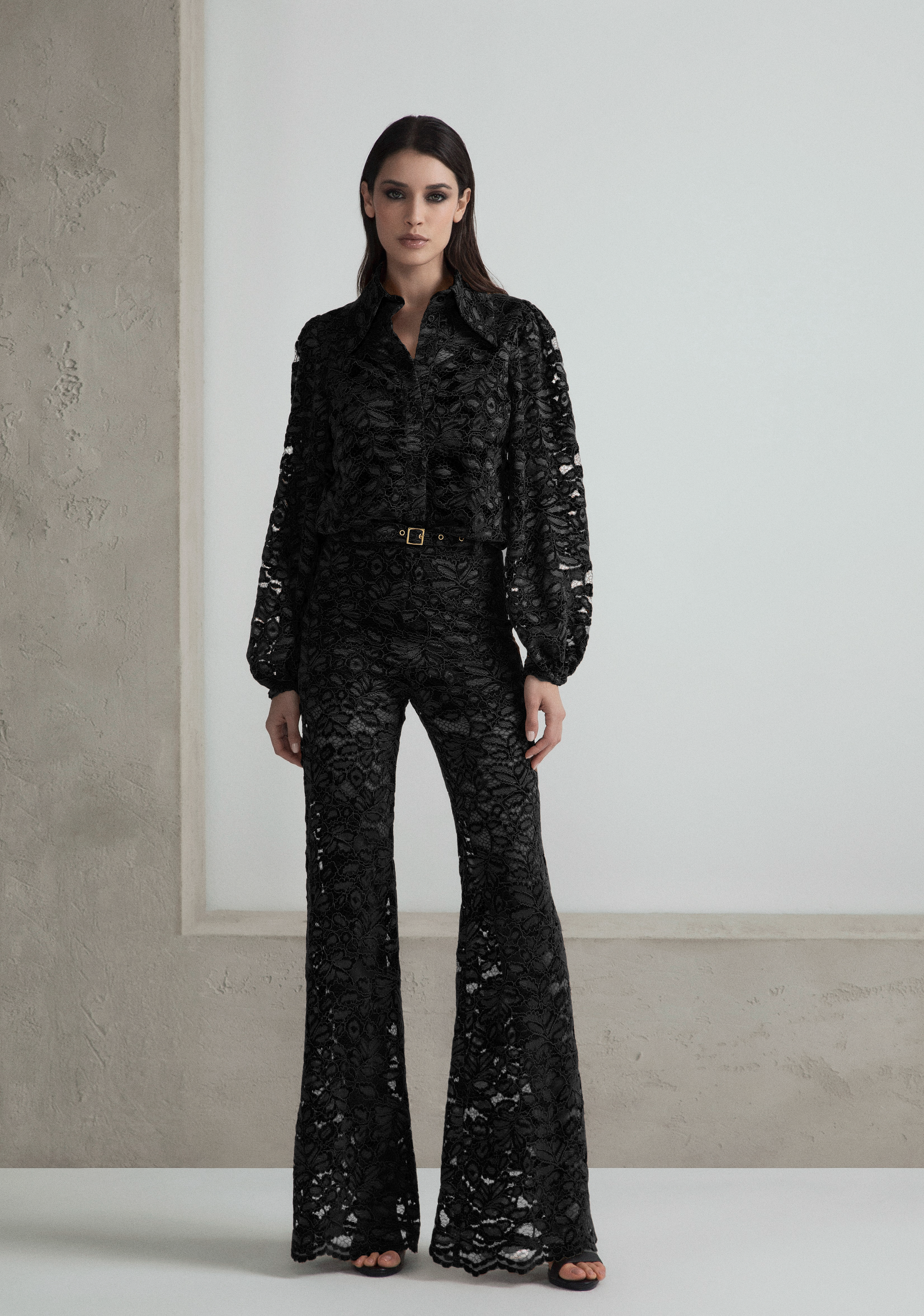 VELVET LACE SHIRT
