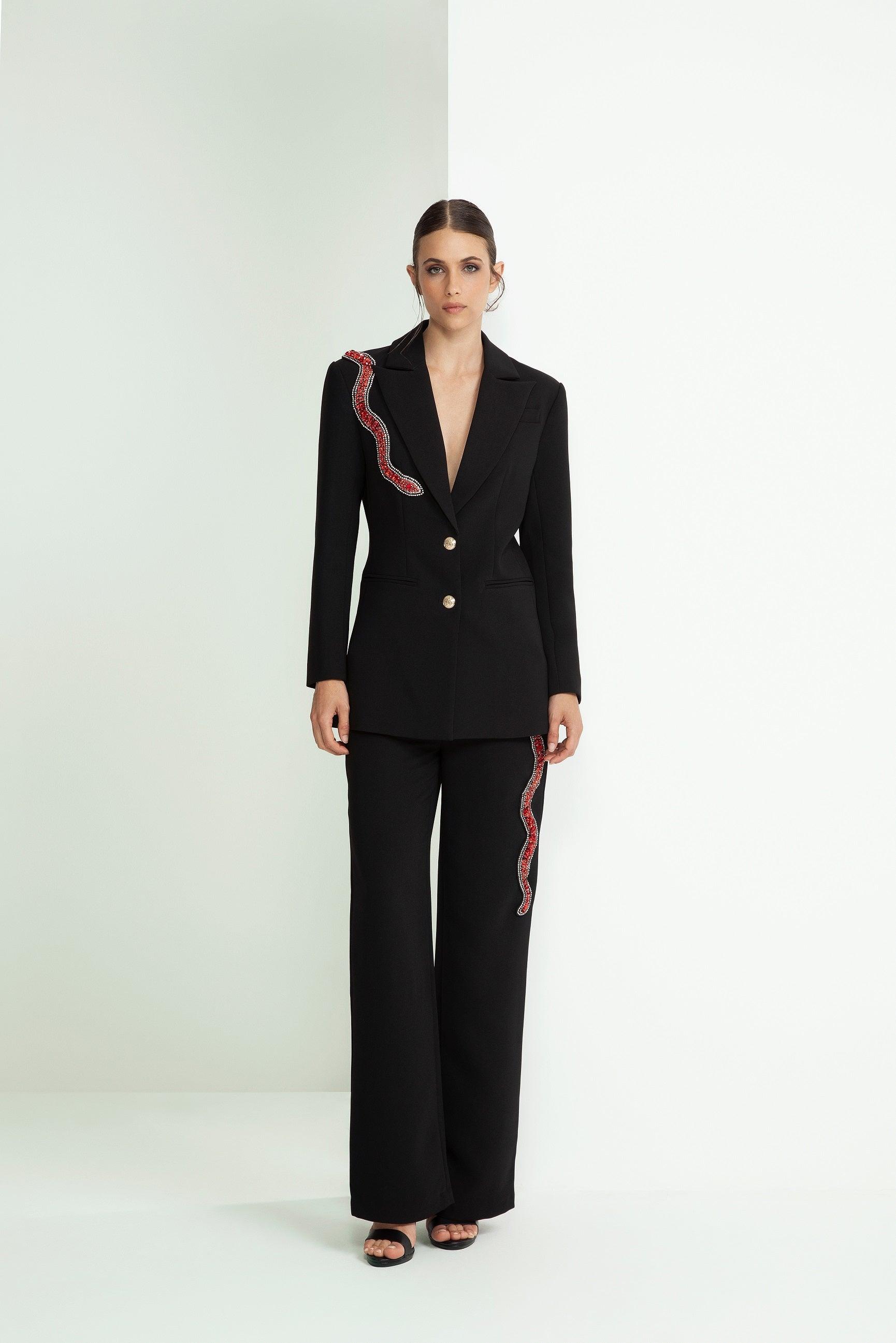COORDINATO ICONIC GIACCA E PANTALONE CRISTALLI