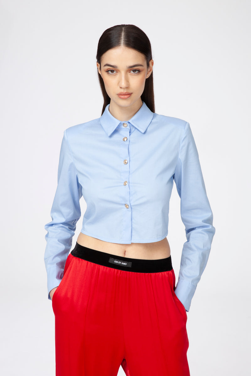 CAMICIA CROP