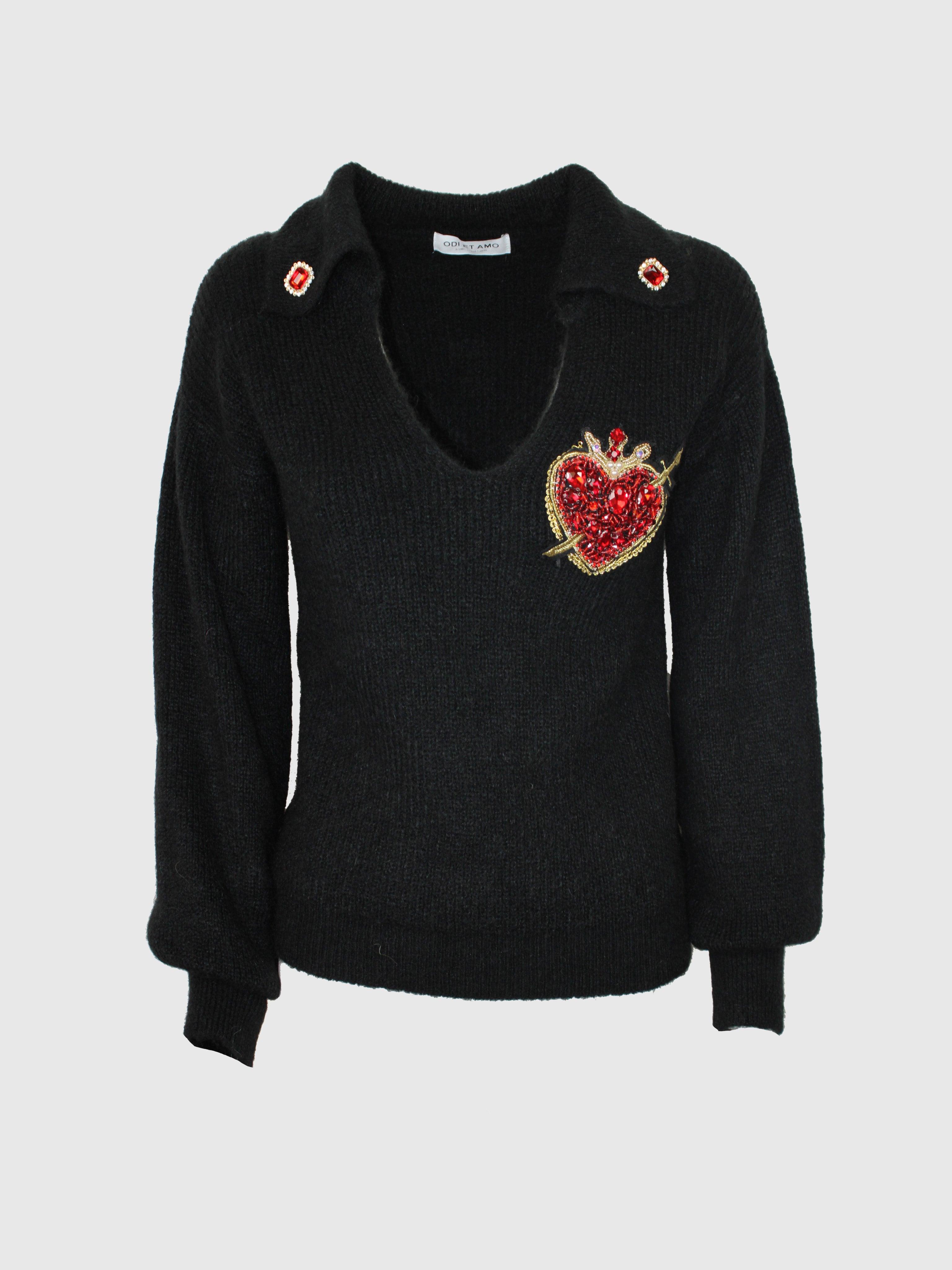 PULL OVER POLO APPL.CUORE