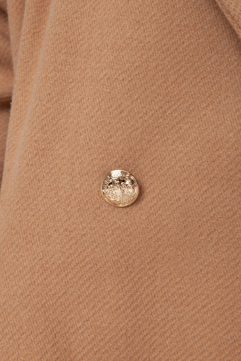 CAPPOTTO OVERSIZE  BOTT. DORATI