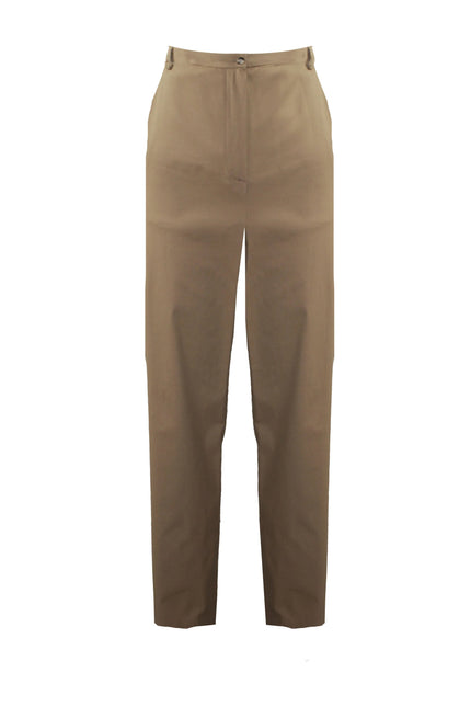 CLAUDIA SLIM TAILORED HIGH-WAISTED TROUSERS