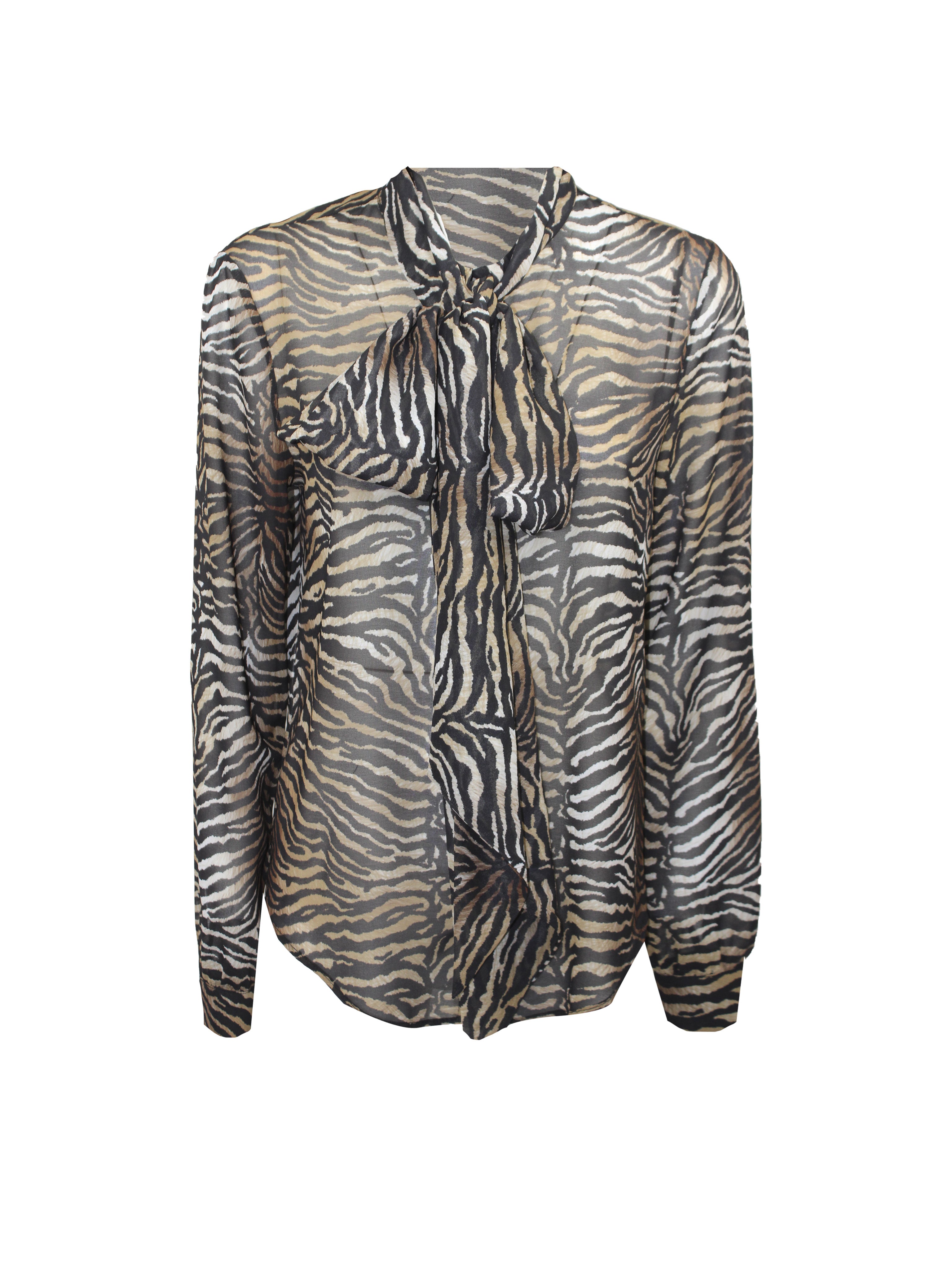 CAMICIA NORMAL FIT CON FIOCCO