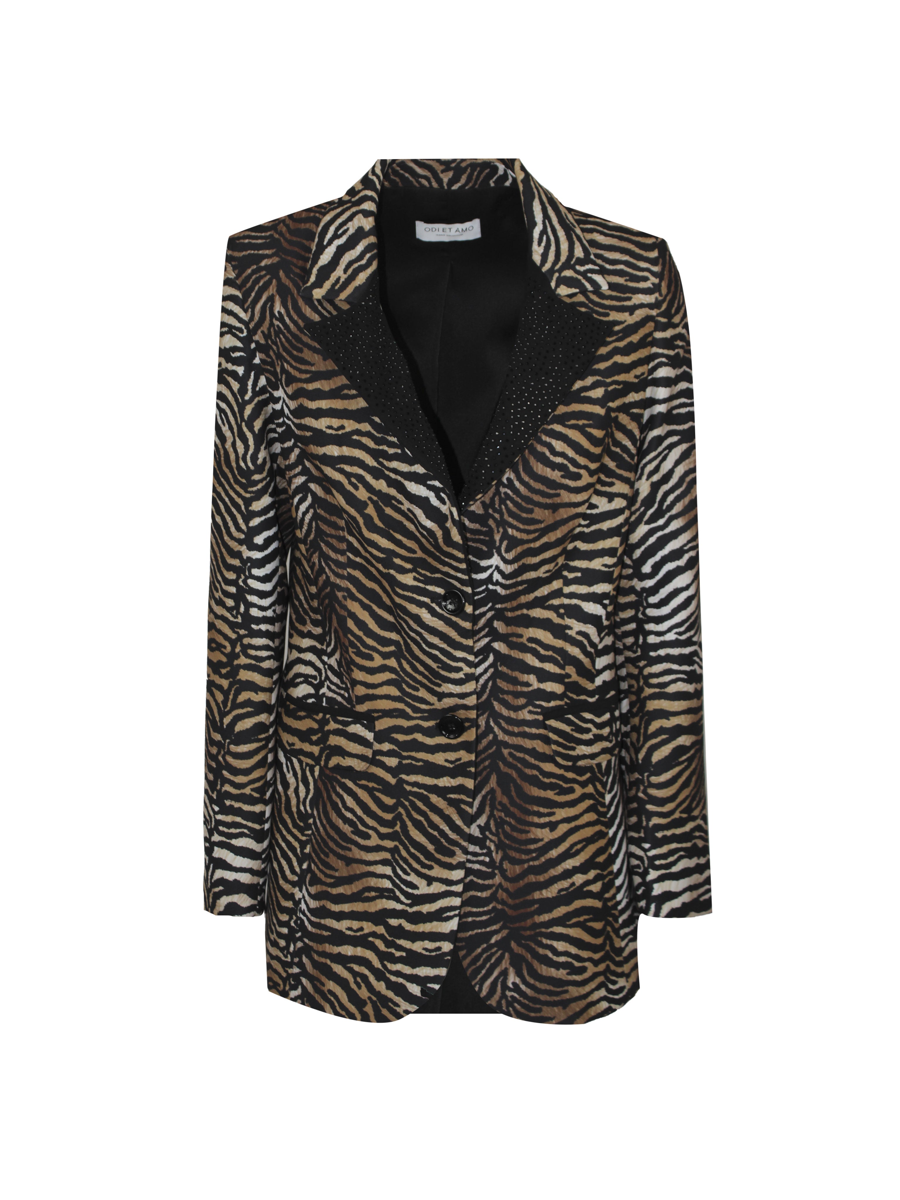 BLAZER MONOPETTO 2 BOTTONI E STRASS