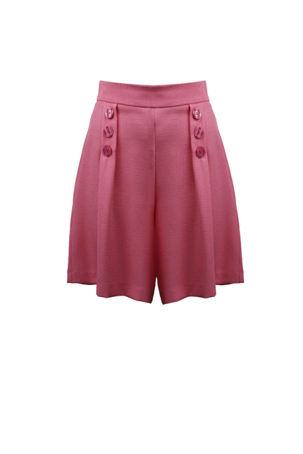MARZIA HIGH-WAISTED BERMUDA SHORTS 