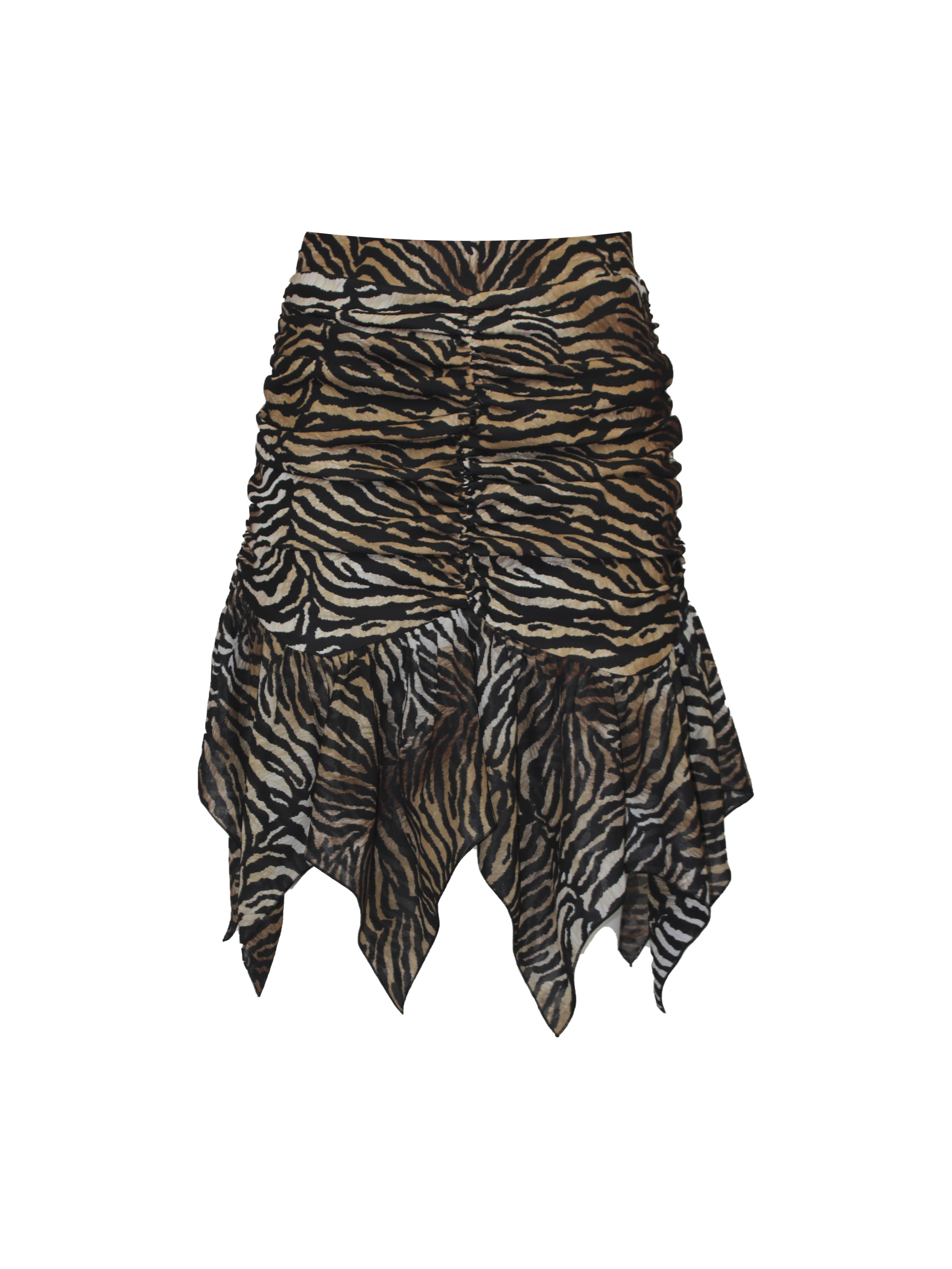 GONNA A BALZE ASIMMETRICA SUL FONDO