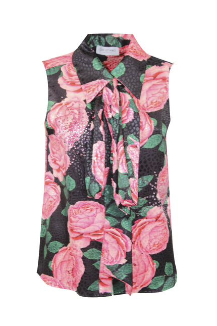 CAMICIA FIOCCO SMANICATA