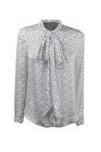 WHITE POLKA DOTS BLACK / 38