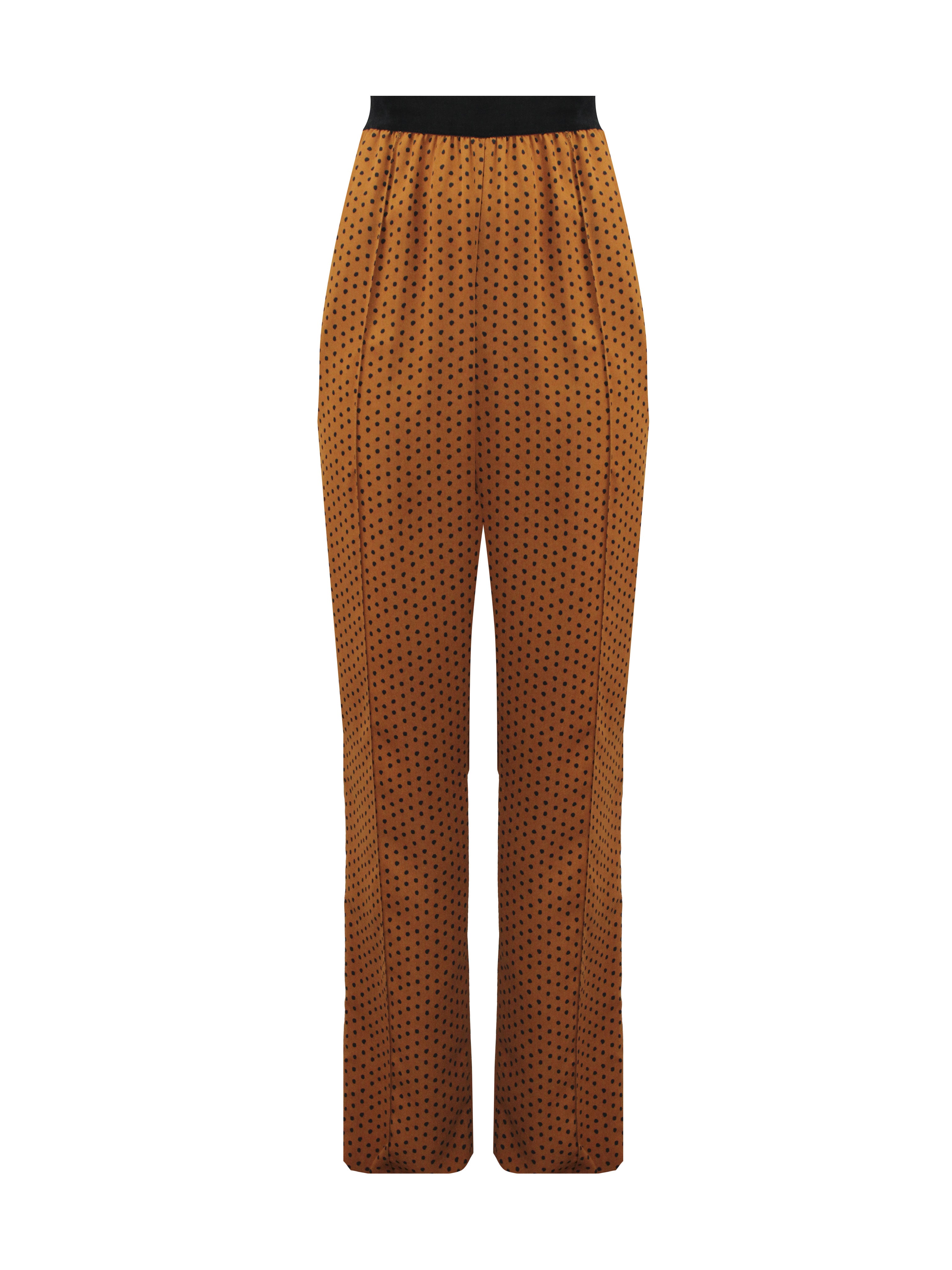 PANTALONE ICONIC GIADA STILE PIGIAMA CON TASCHE