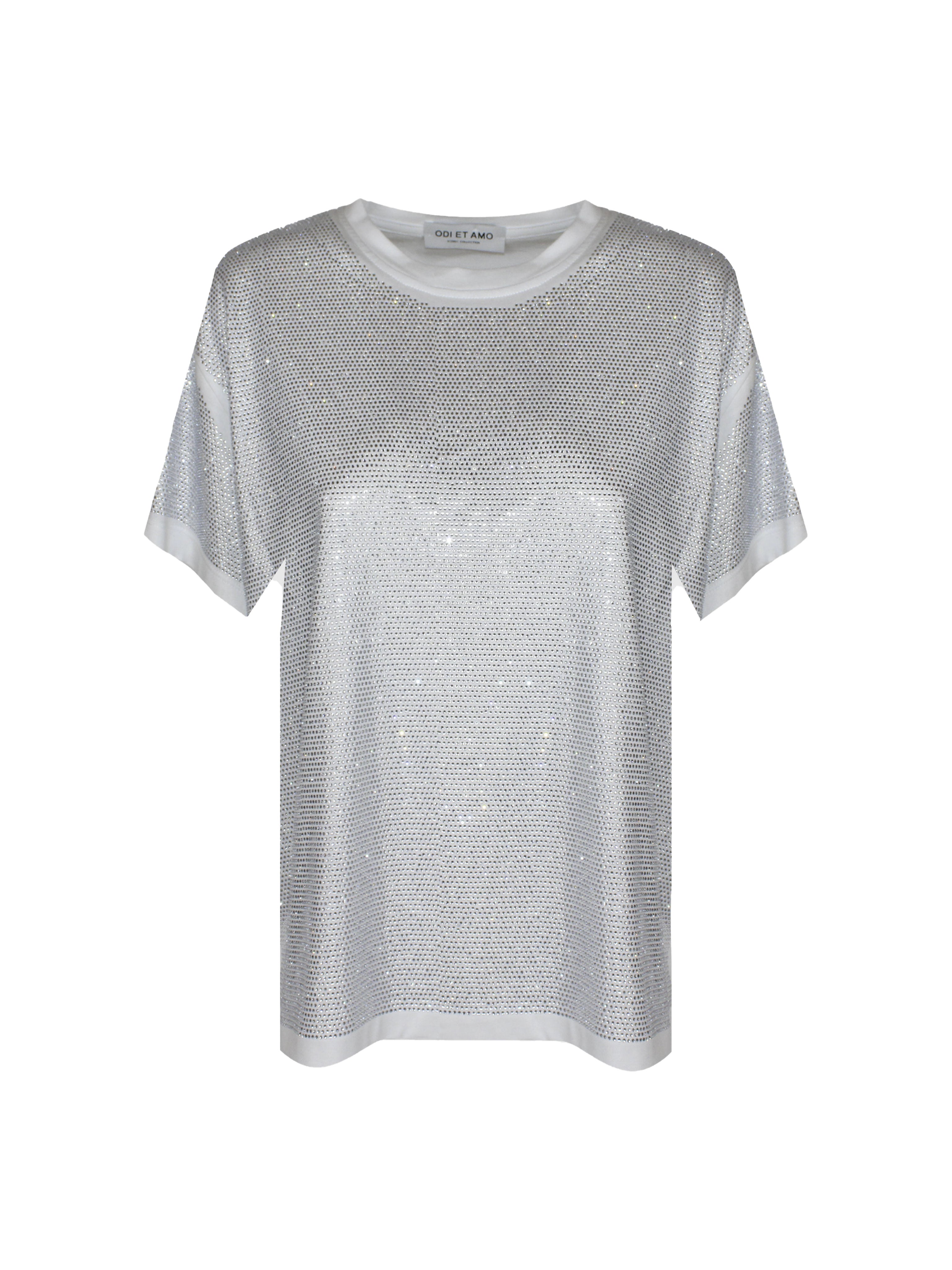 T-SHIRT NEW YORK APPLICAZIONE FULL STRASS