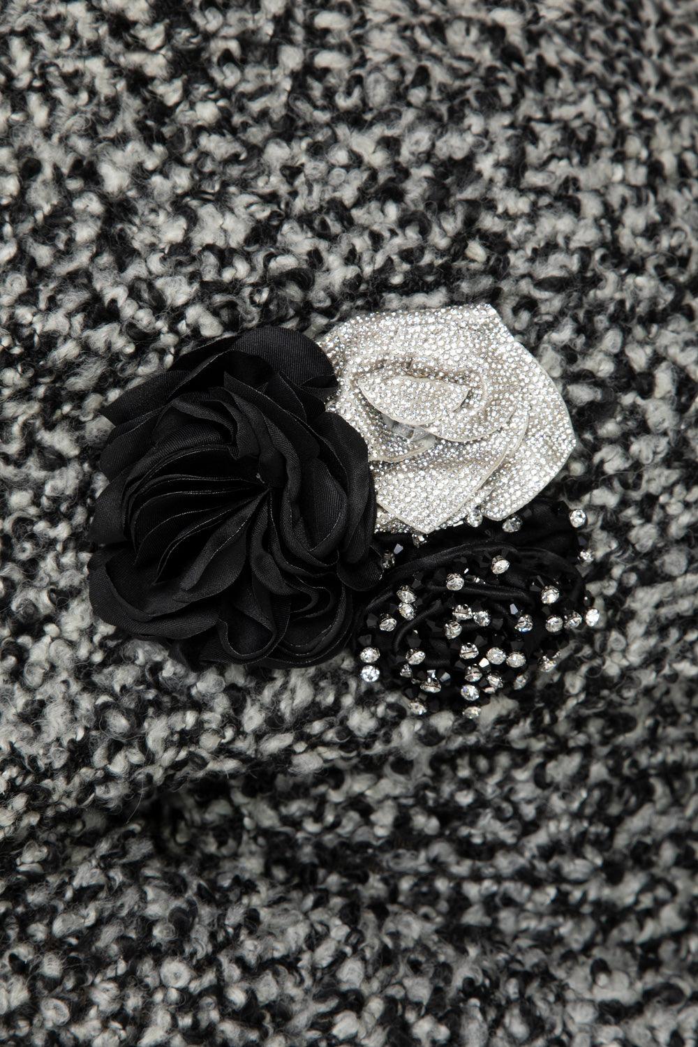 ABITO SCOLLO AMERICANO APPL.ROSE
