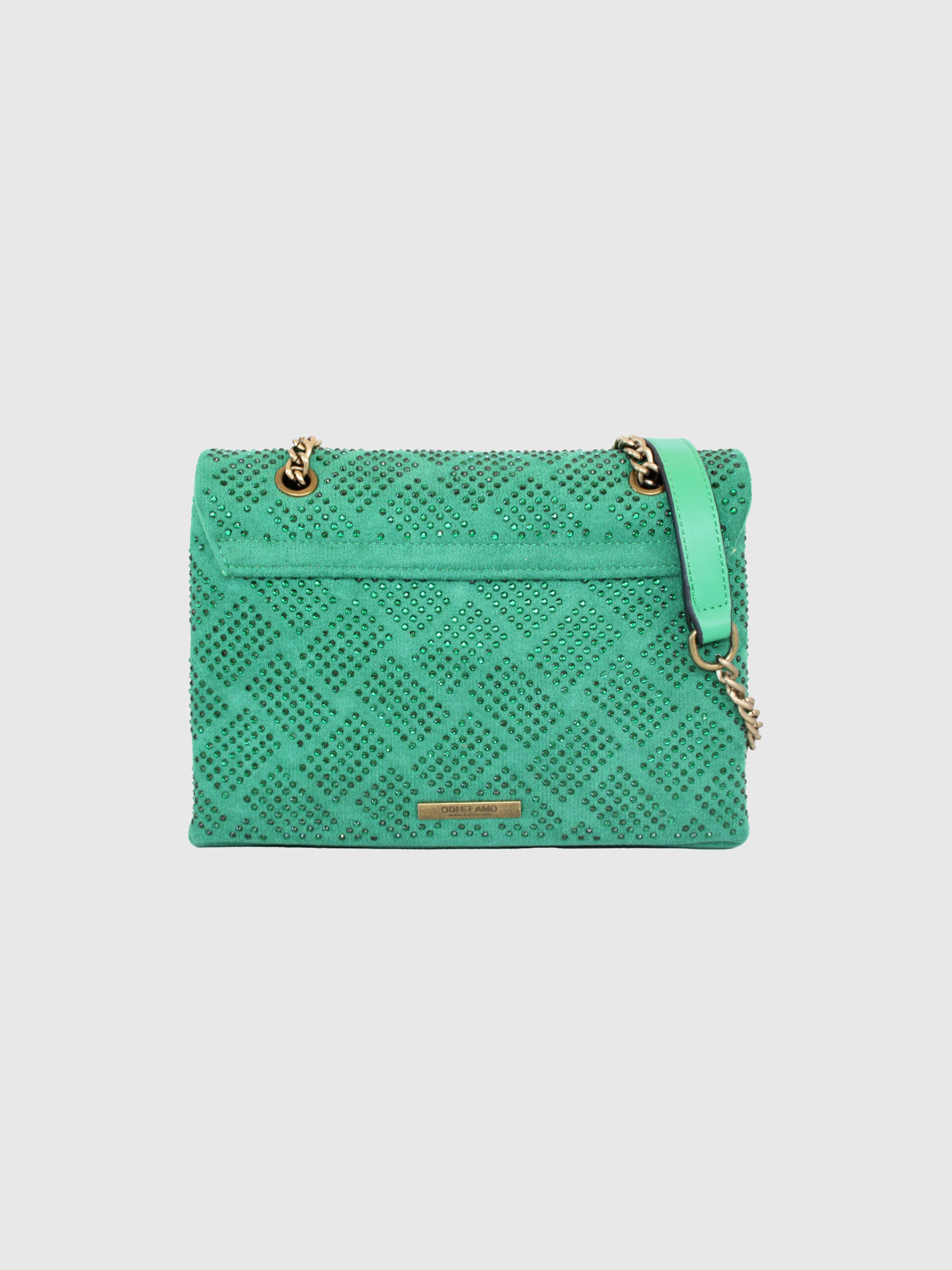 BAG STRASS VERDE