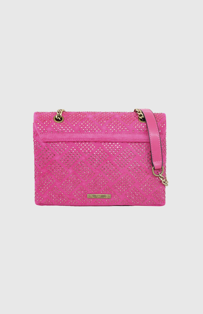 BAG STRASS FUCSIA