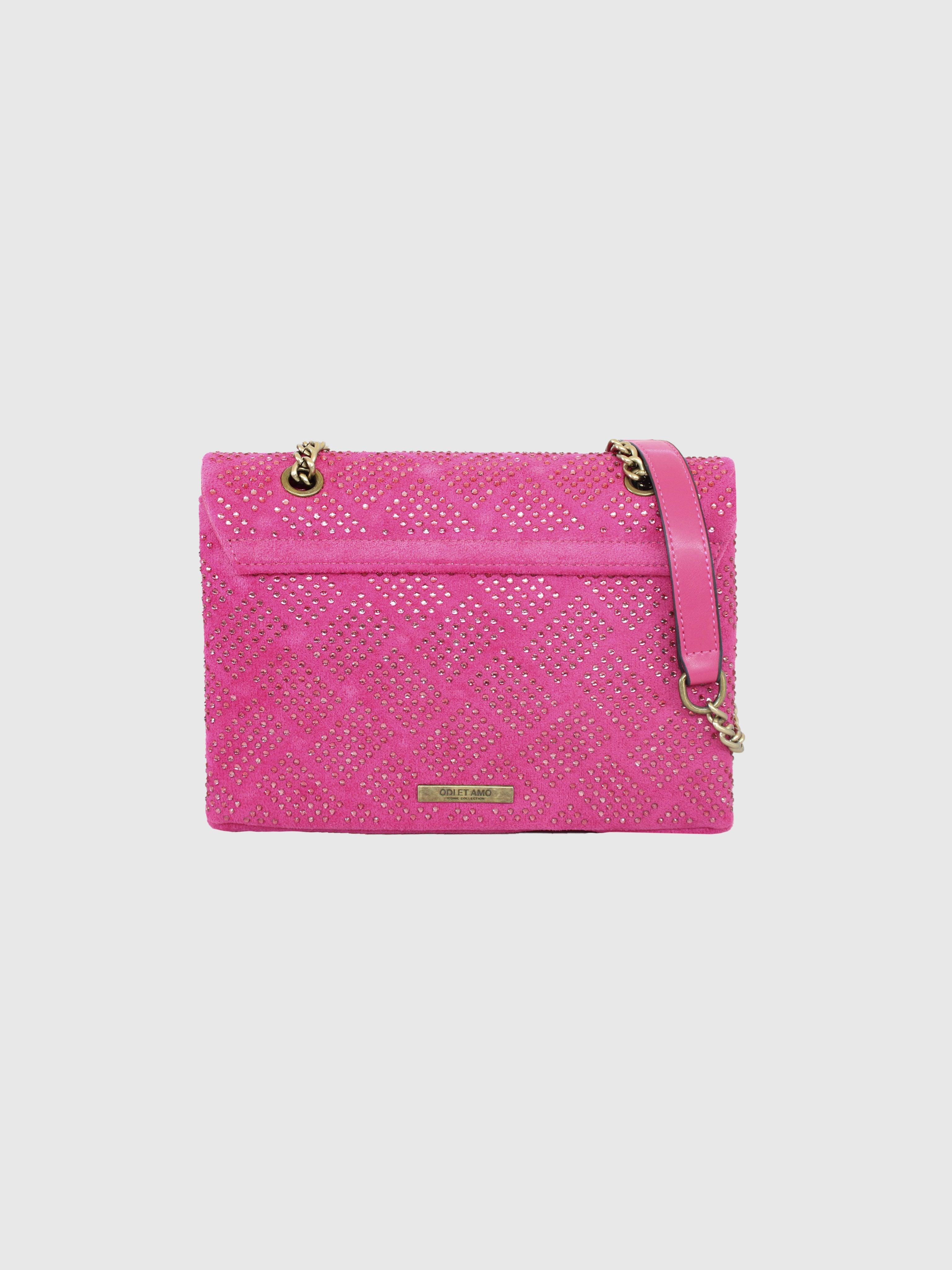 BAG STRASS FUCSIA