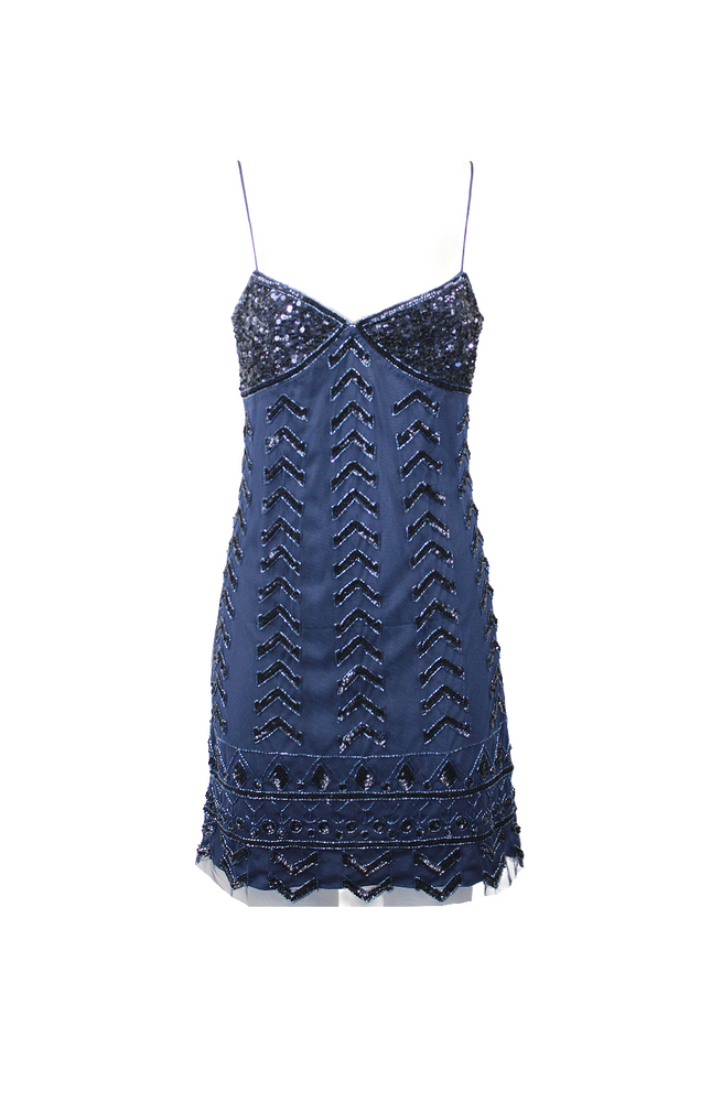 ABITO SOTTOVESTE ADERENTE SCOLLO A CUORE RICAMATO A MANO