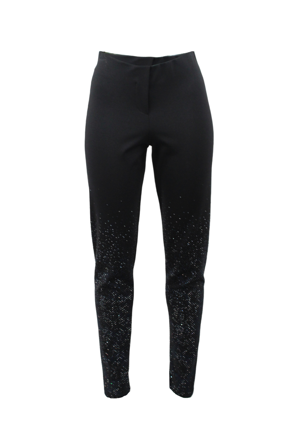 LEGGINS PUNTO MILANO E  APPLICAZIONI CRISTALLI