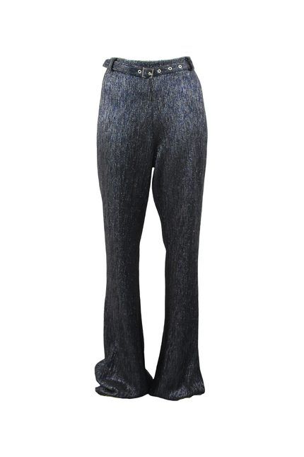 ZMAPA LAME' TROUSERS AND WAIST BELT