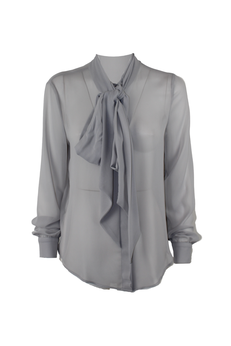 CAMICIA CHIFFON FIOCCO