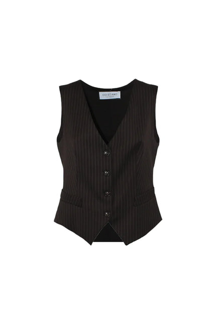 PINSTRIPED VEST