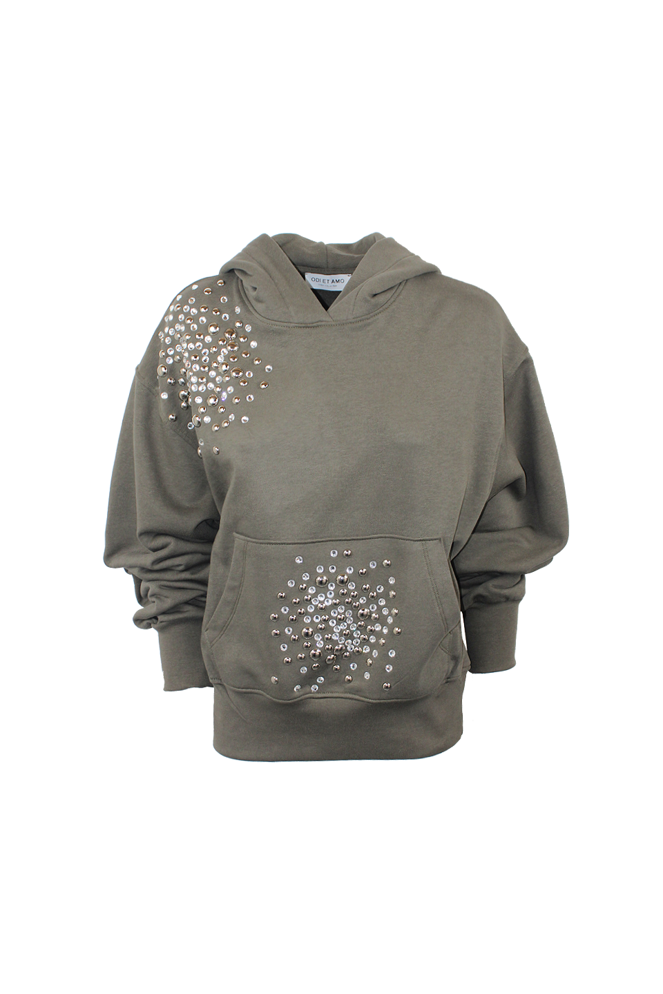 FELPA APPL.BIG BANG STRASS BORCHIE
