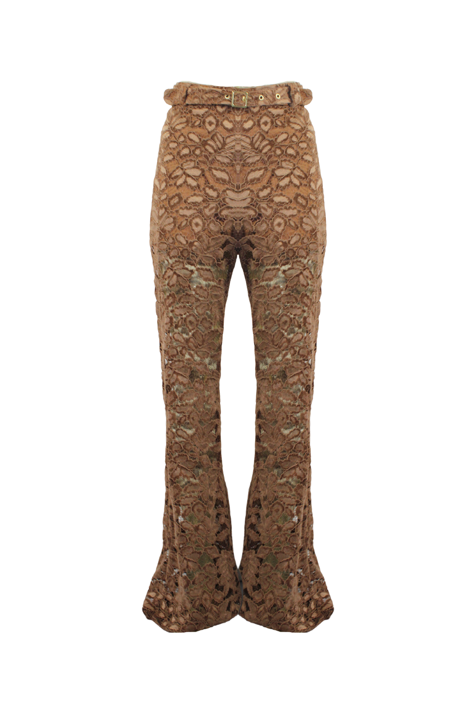 PANTALONE ZAMPA PIZZO VELLUTO