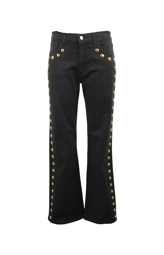 JEANS A GAMBA DRITTA BORCHIATI