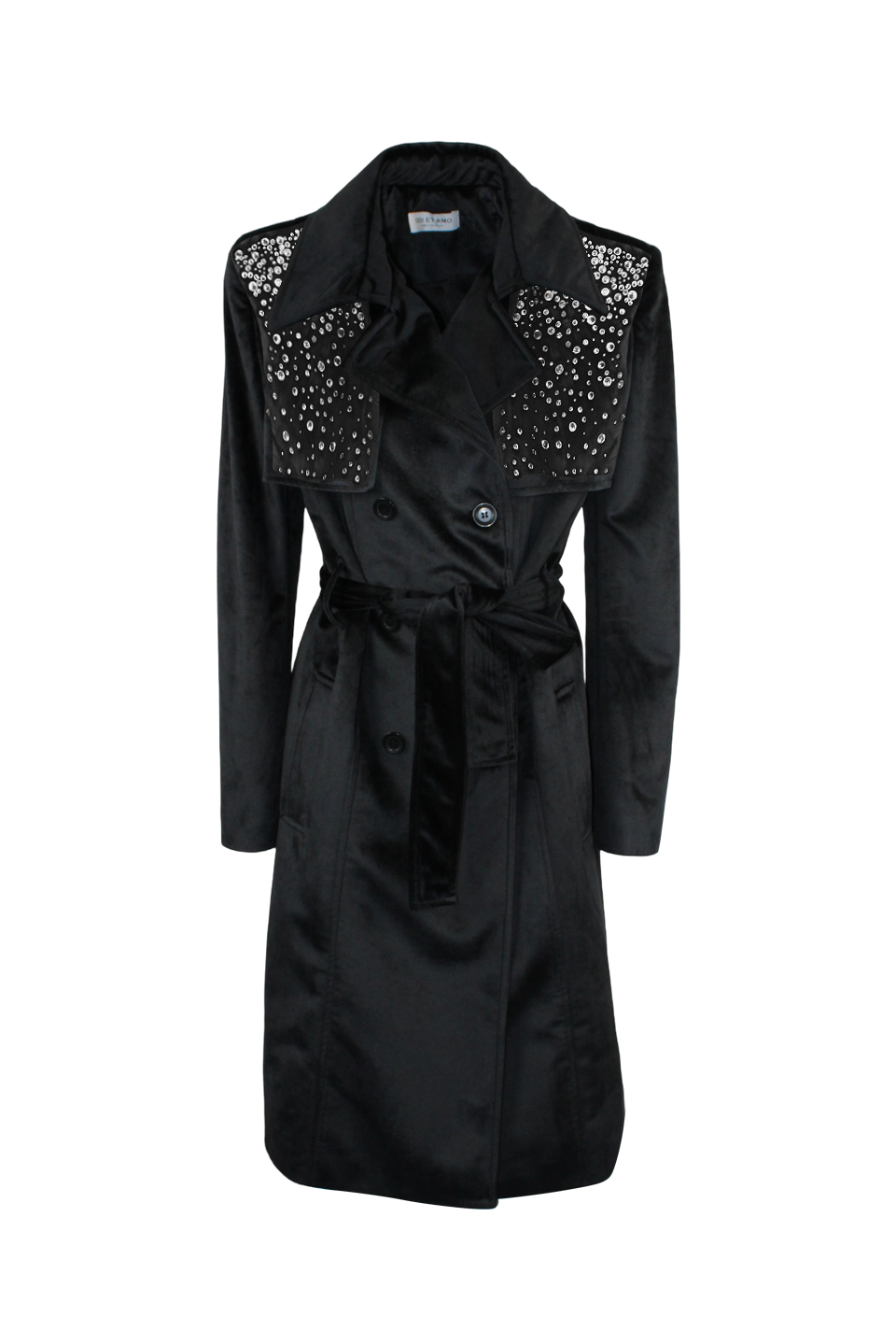 TRENCH FIT VELLUTO