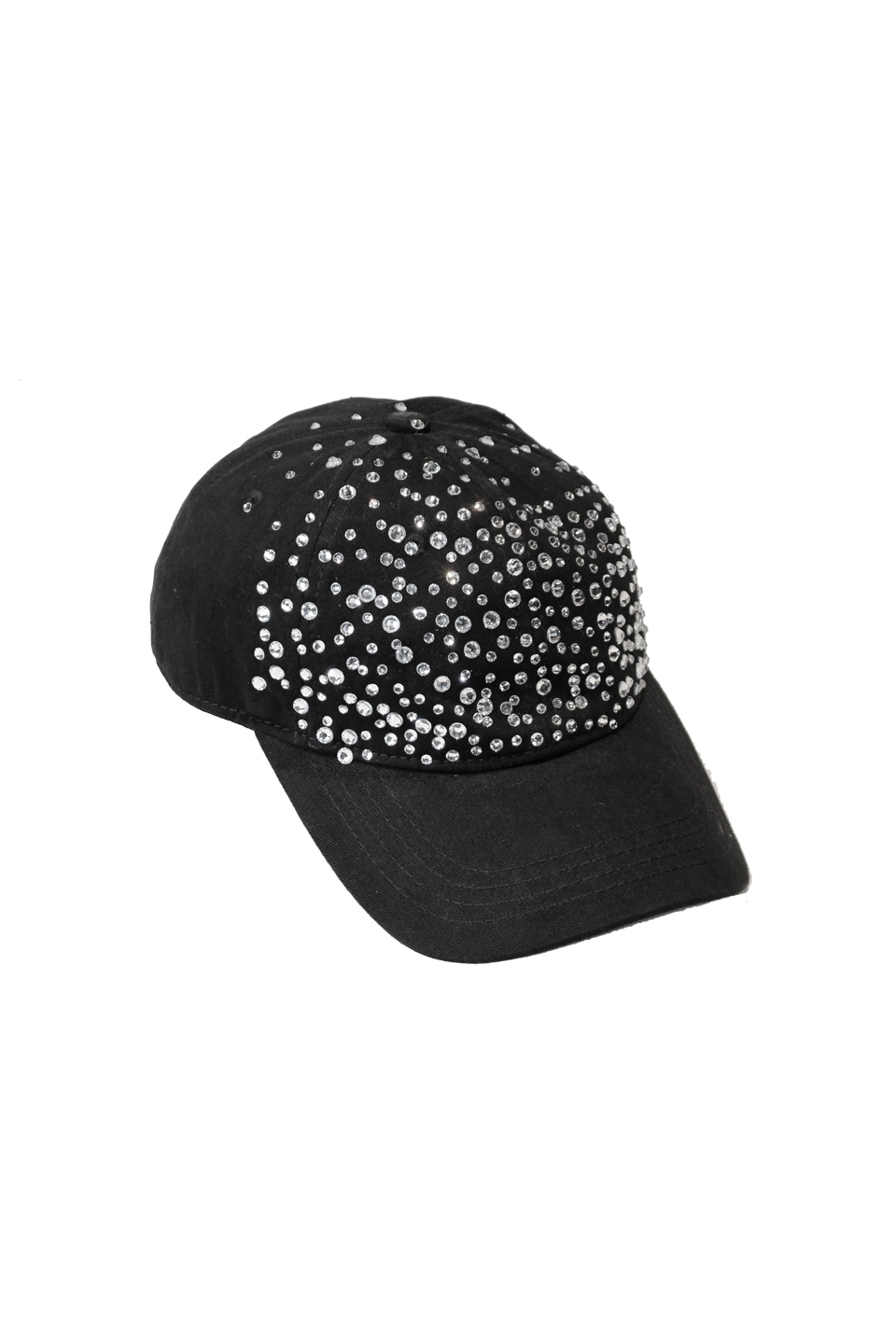 CAPPELLO VISIERA FULL STRASS CRYSTAL