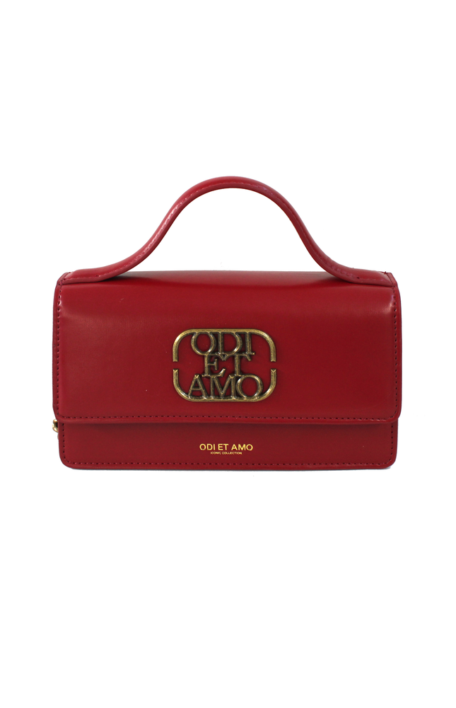 MINI-BAG SHOULDER BAG WITH ODI ET AMO LOGO