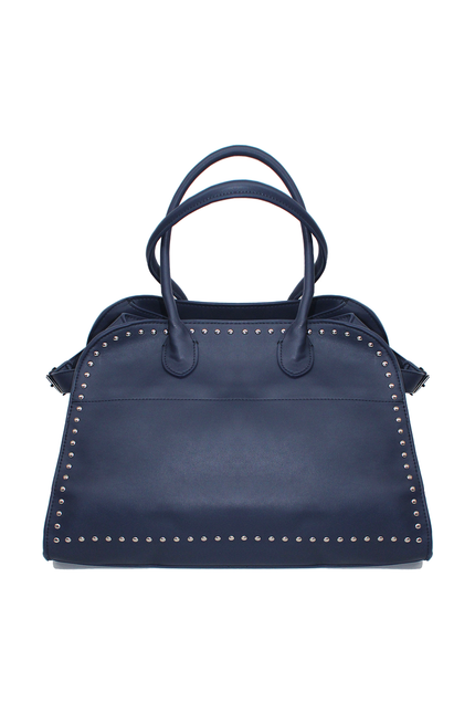 SHOPPER BAGS ‐ SILVER STUDS