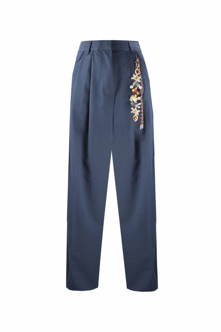 ANDRE' OVERSIZED TAILORED TROUSERS