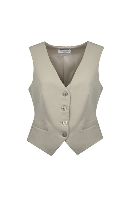 GILET SARTORIALE CON BOTTONI