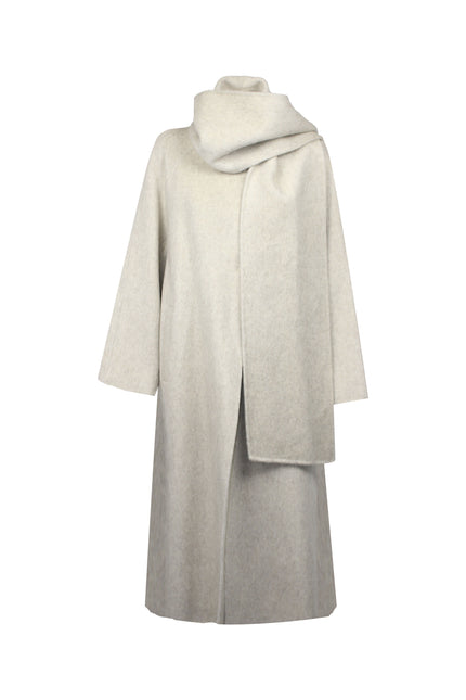 COAT SCARF SLITS
