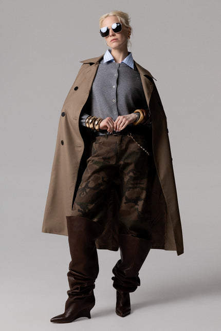 Cardigan con cristalli lucidi da donna