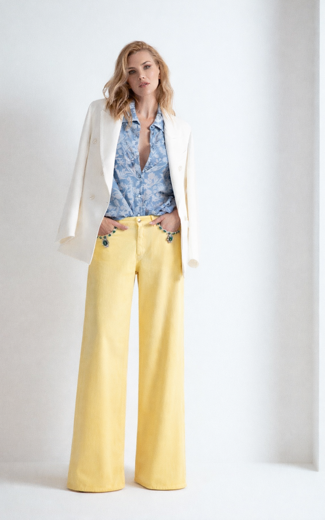 DENIM GIALLO CLARISSA GIOIELLO
