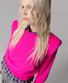MAGLIA STILE POLO IN LANA CONSPALLINE