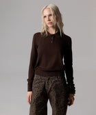 POLO SHIRT WITH RHINESTONE COLLAR