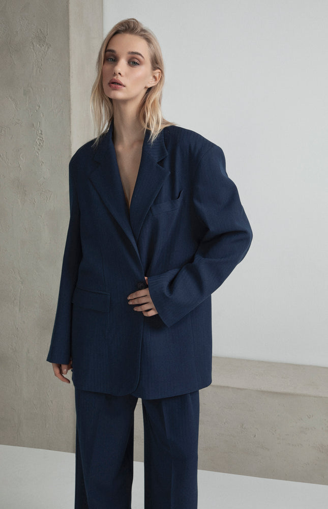 BLAZER OVERSIZE DESTRUTTURATO