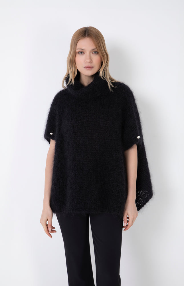CAPPA MORBIDA E OVERSIZE IN MISTO LANA E MOHAIR