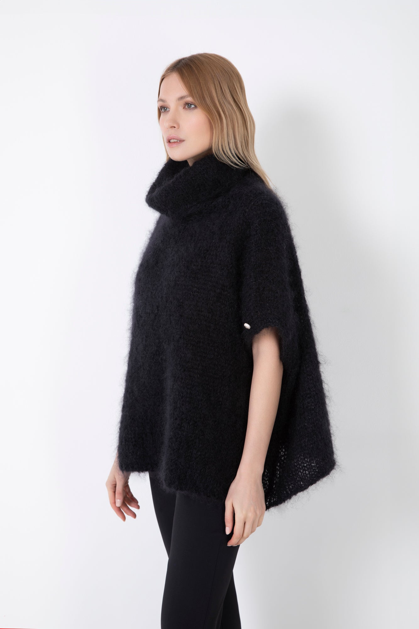 CAPPA MORBIDA E OVERSIZE IN MISTO LANA E MOHAIR