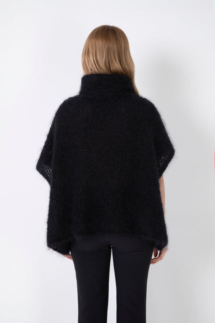 CAPPA MORBIDA E OVERSIZE IN MISTO LANA E MOHAIR