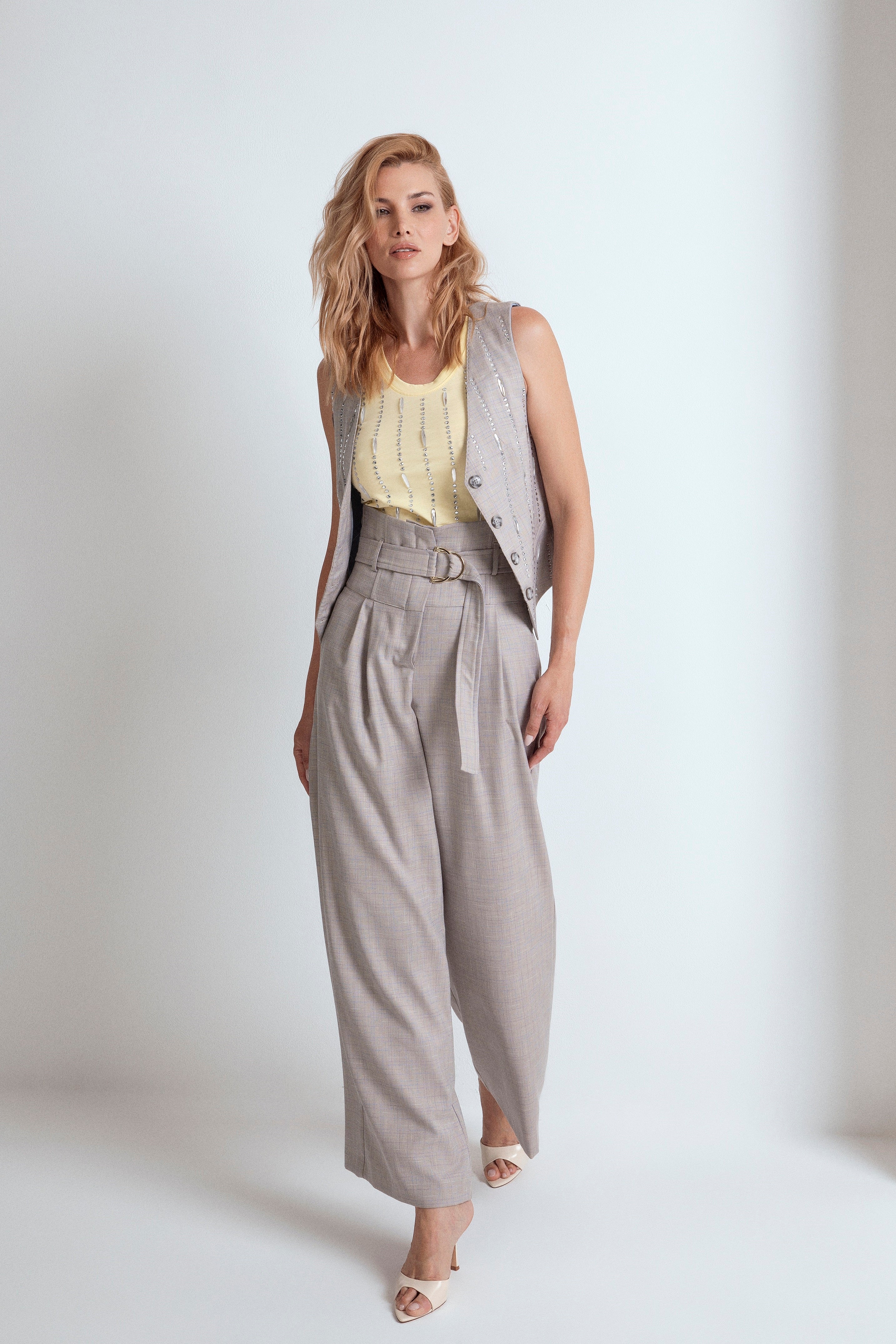 GILET SARTORIALE ASIA CON CRISTALLI