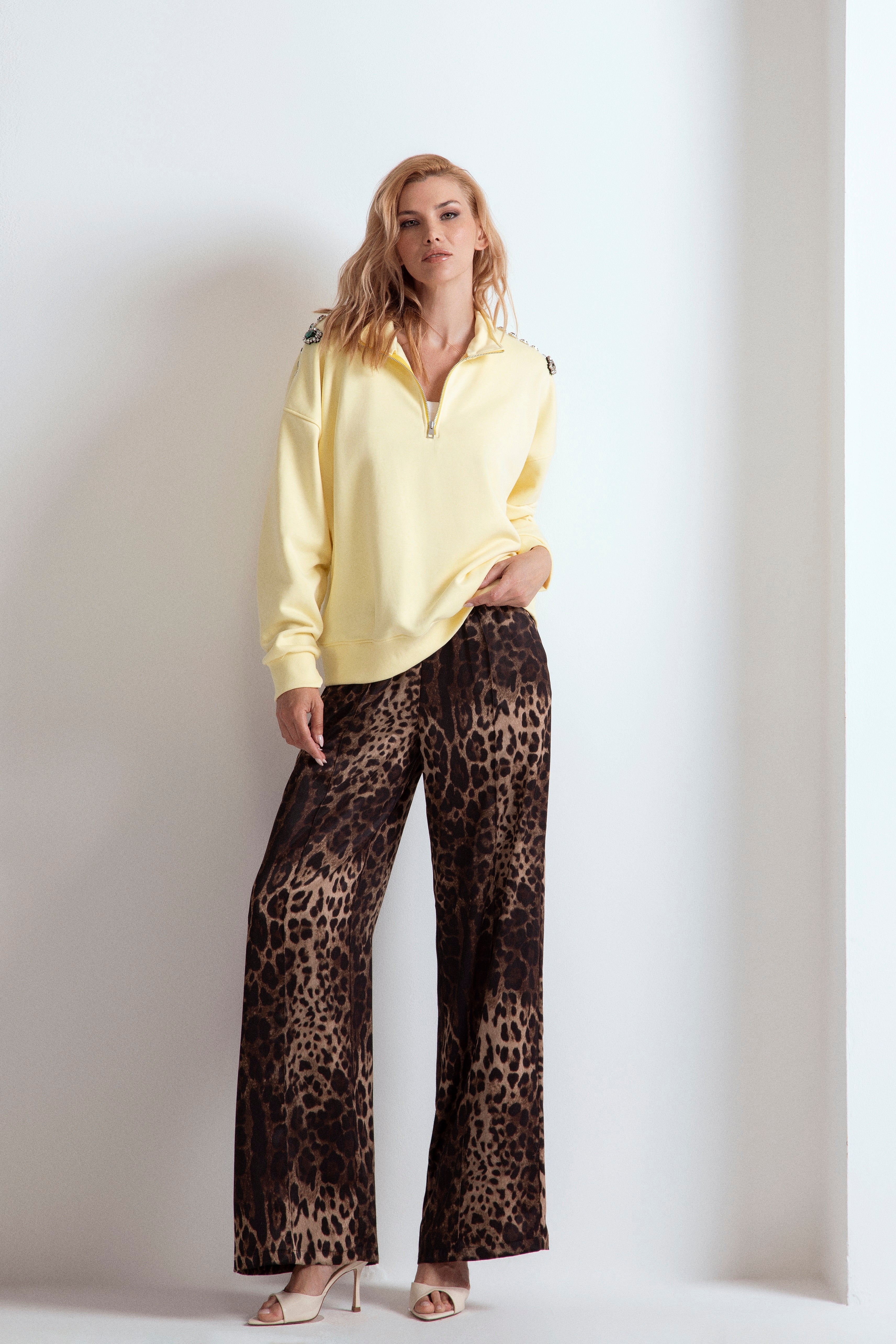 FELPA GOLF SPALLE GIOIELLO