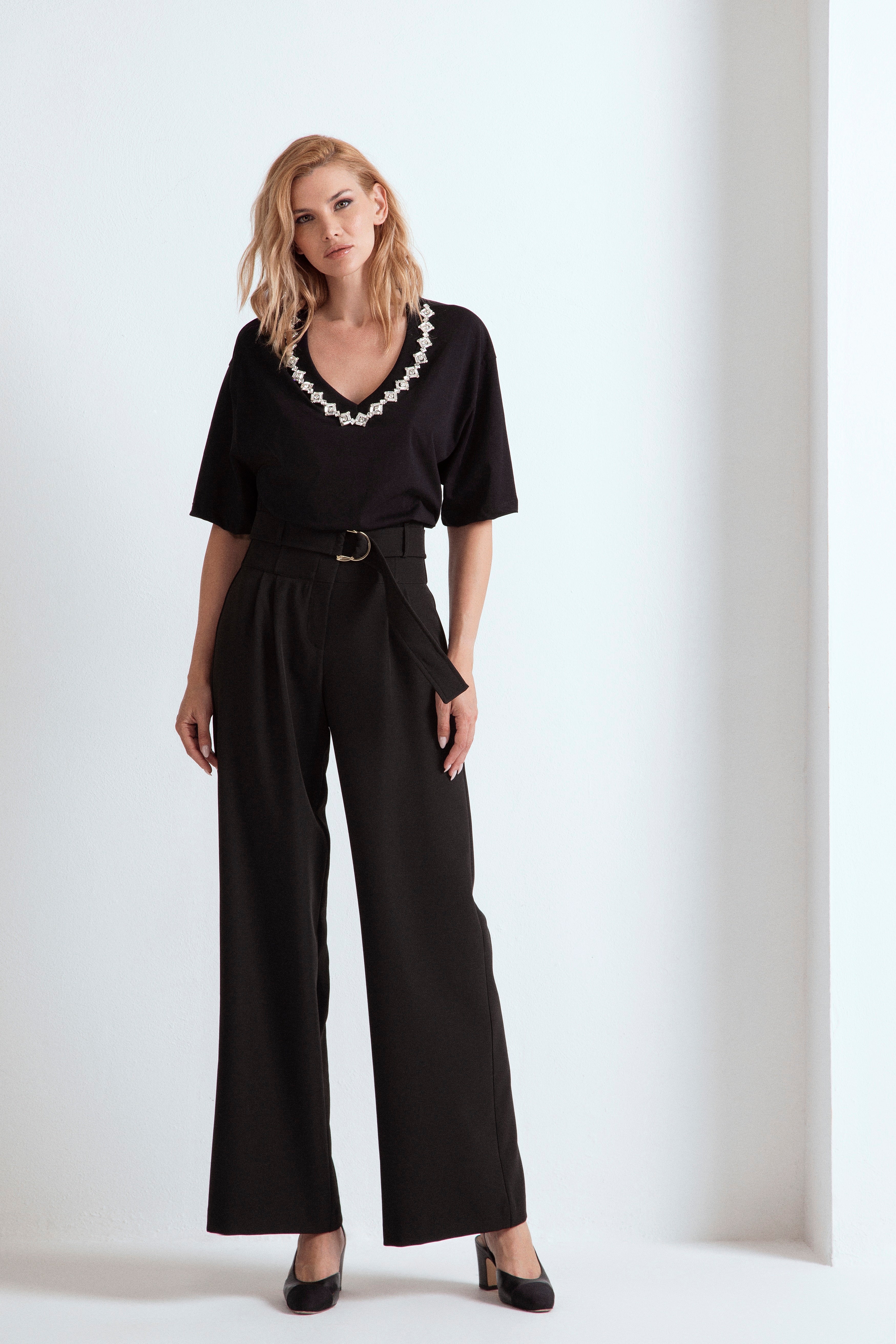 PANTACORSETTO WIDE LEG