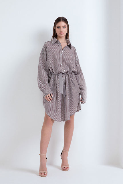 ABITO CAMICIA OVER APPL.GIOELLO