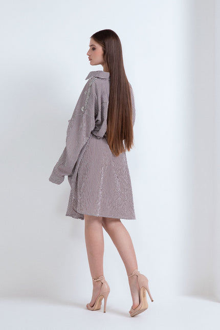 ABITO CAMICIA OVER APPL.GIOELLO