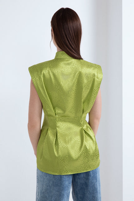 CAMICIA SFIANCATA CON SPALLINE
