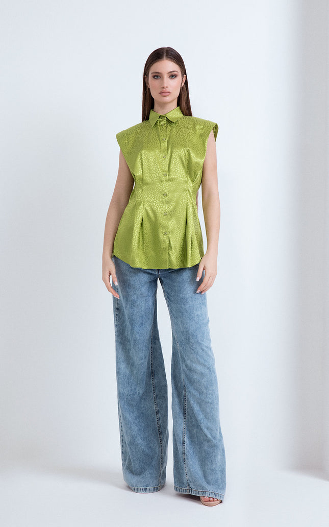 CAMICIA SFIANCATA CON SPALLINE