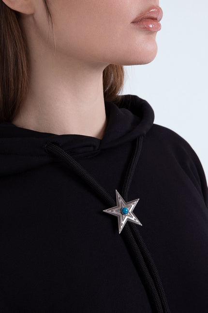 ASYMMETRIC COWBOY SWEATSHIRT